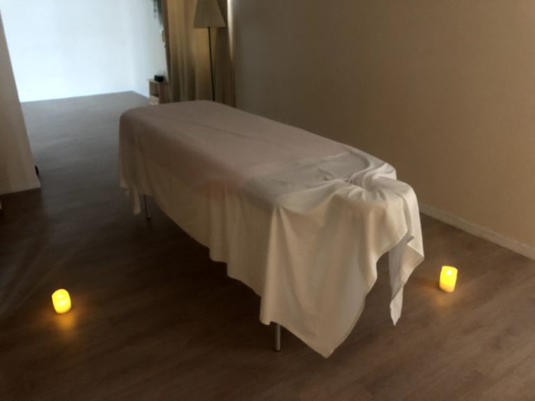 Lancement officielle de mon activité de massages