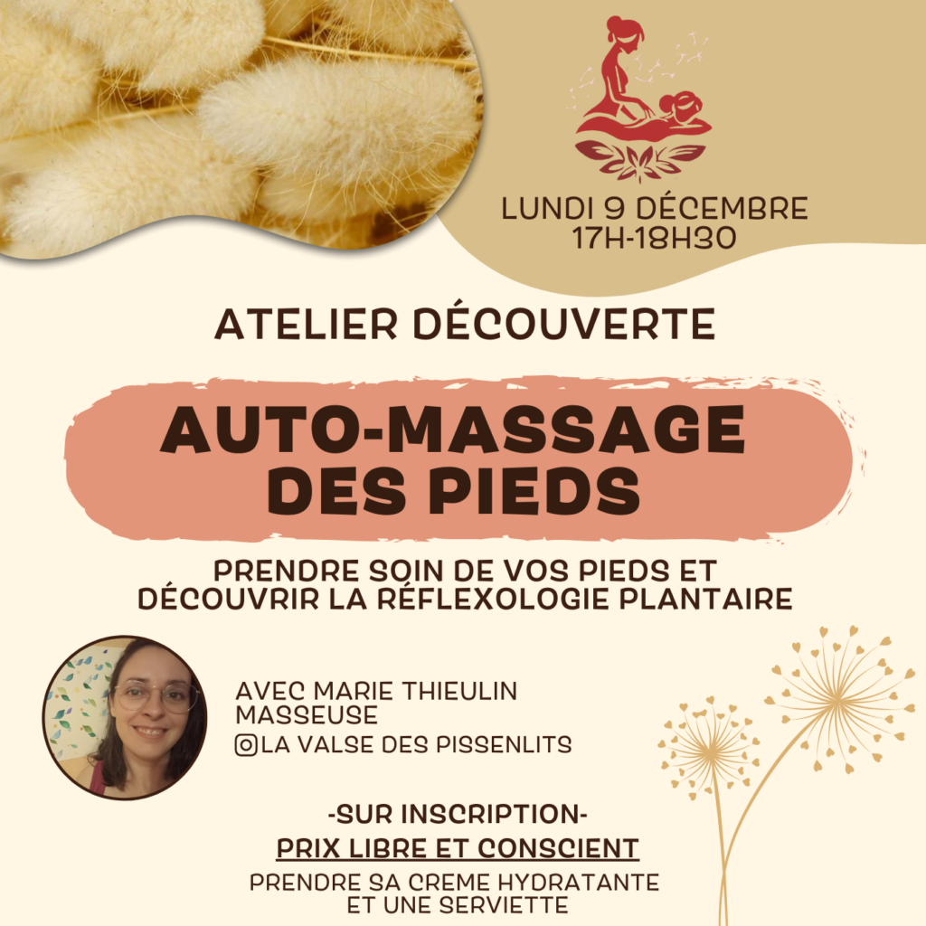 auto-massage
pieds
réflexologie plantaire