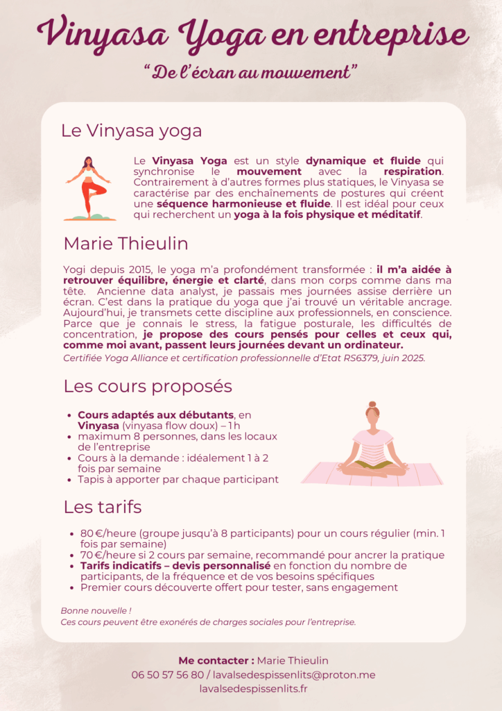 yoga entreprise grenoble