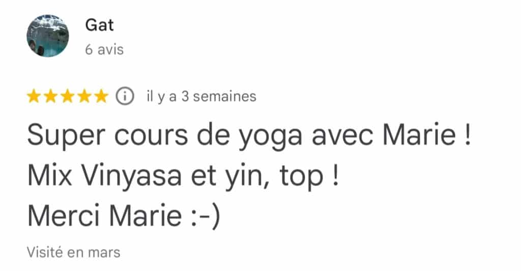 yoga yin avis
