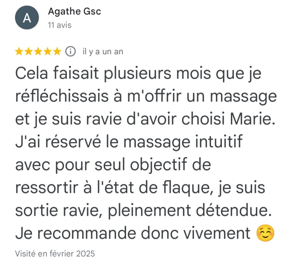 massage intuitif avis