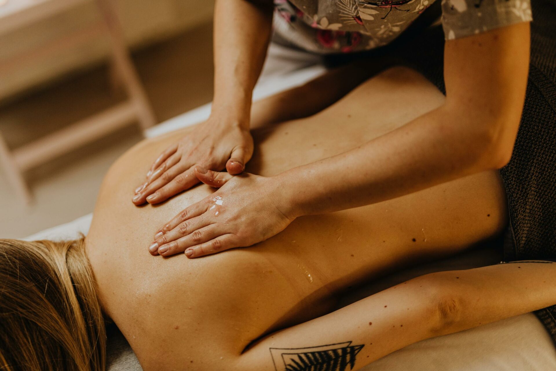 massage du dos voiron