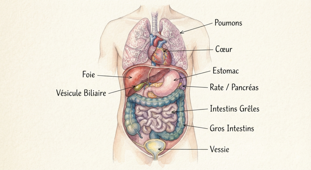 organes digestifs